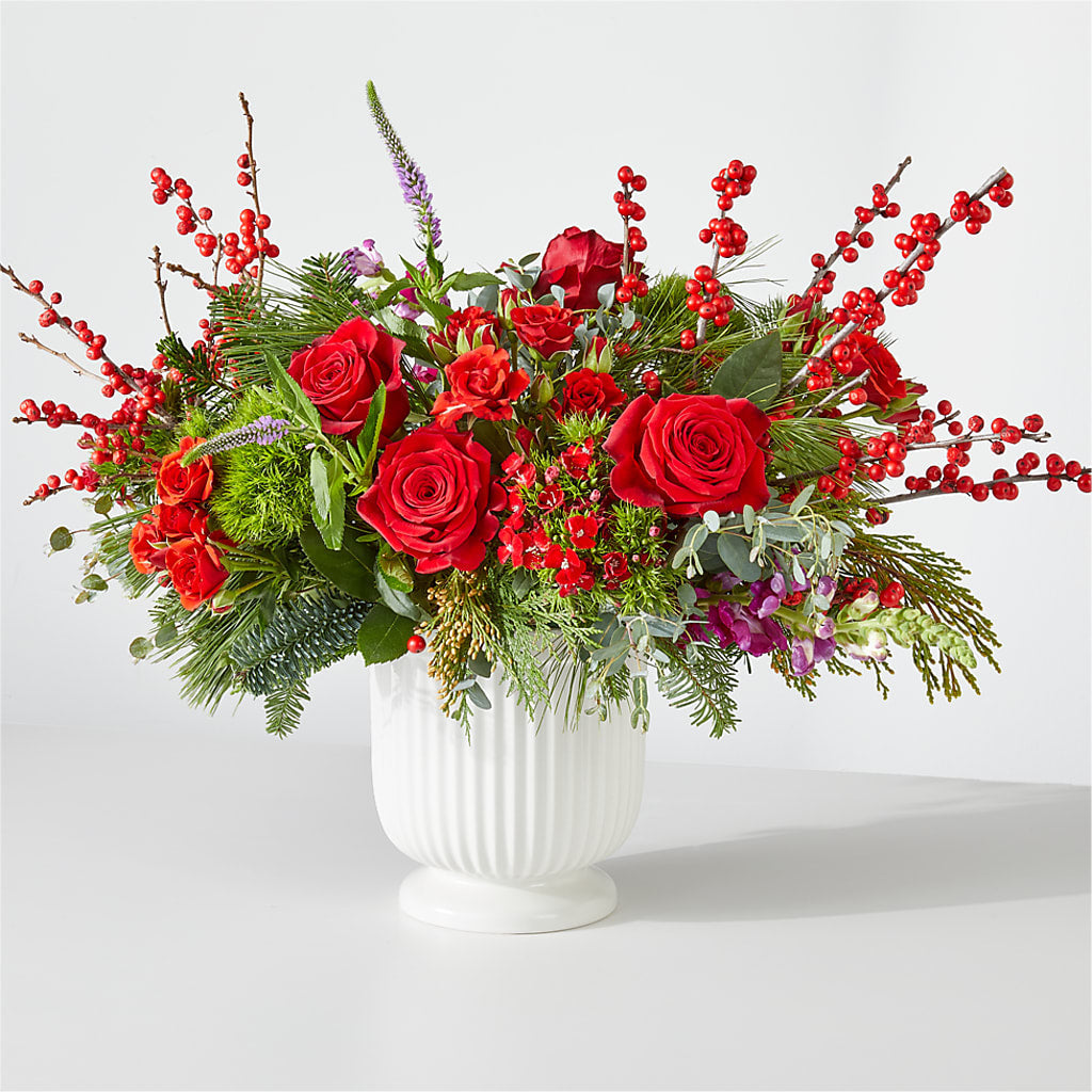 Big Red Bow Bouquet – The Gift Garden, Macon GA
