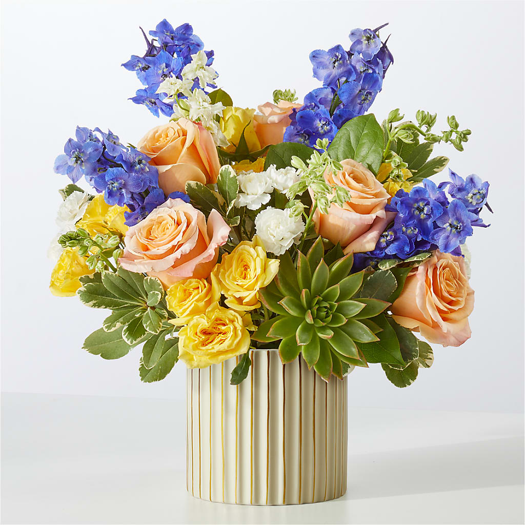 Cobalt Reverie Bouquet – The Gift Garden, Macon GA