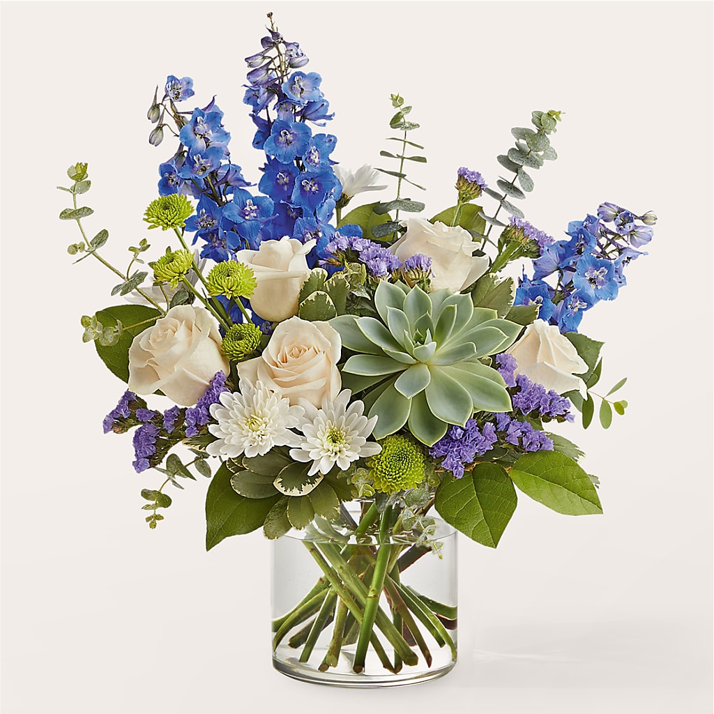 Cerulean Waves Bouquet – The Gift Garden, Macon GA