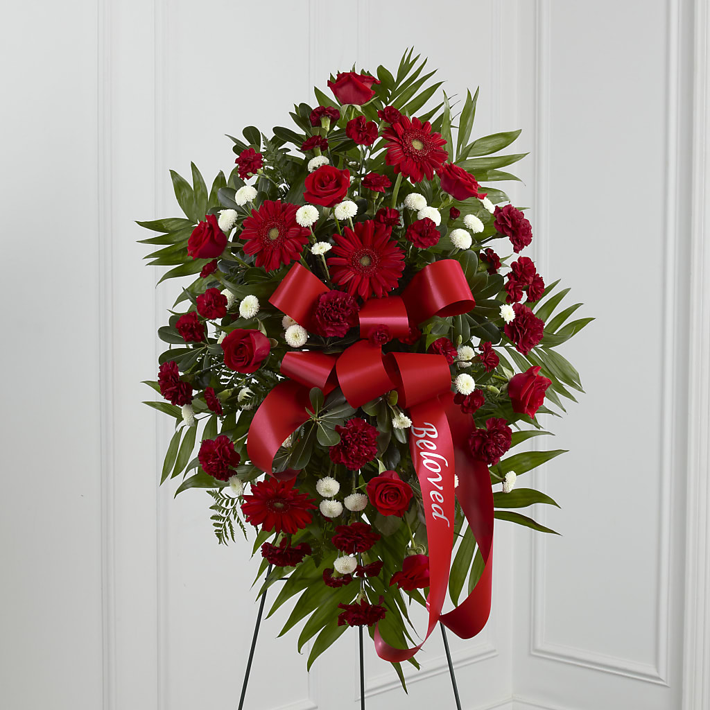 Treasured Memories Standing Spray – The Gift Garden, Macon GA