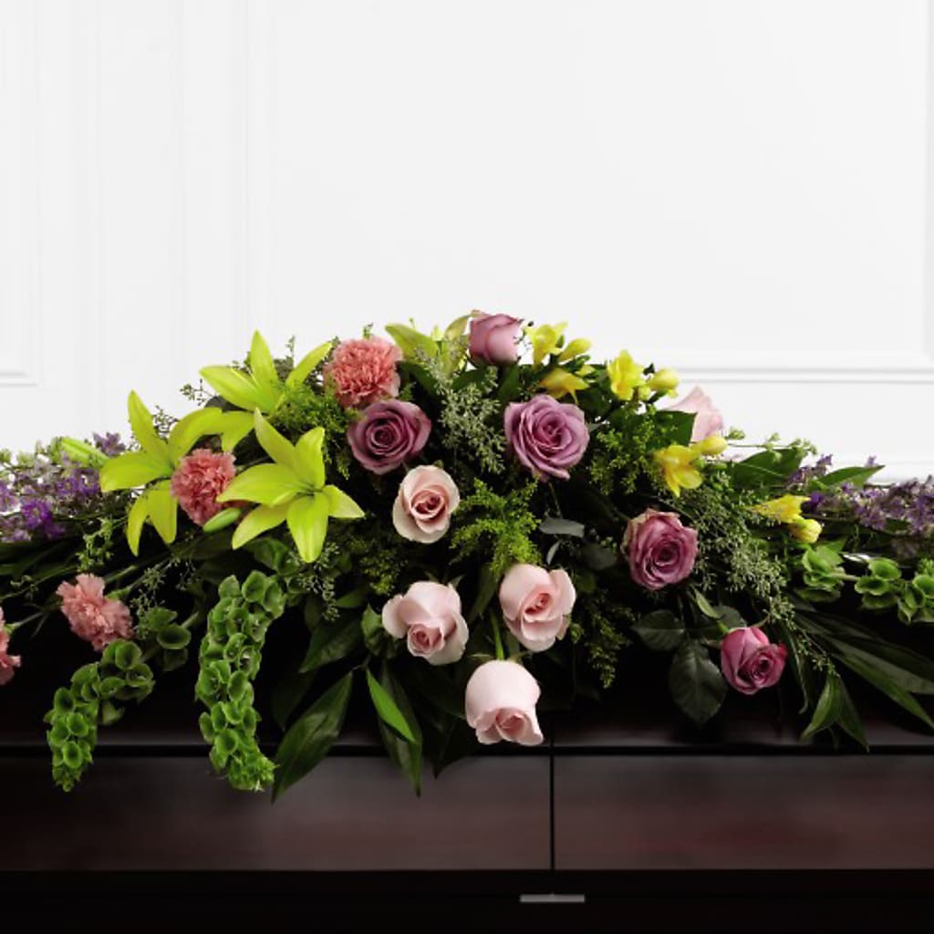 Forever Beloved Casket Spray – The Gift Garden, Macon GA
