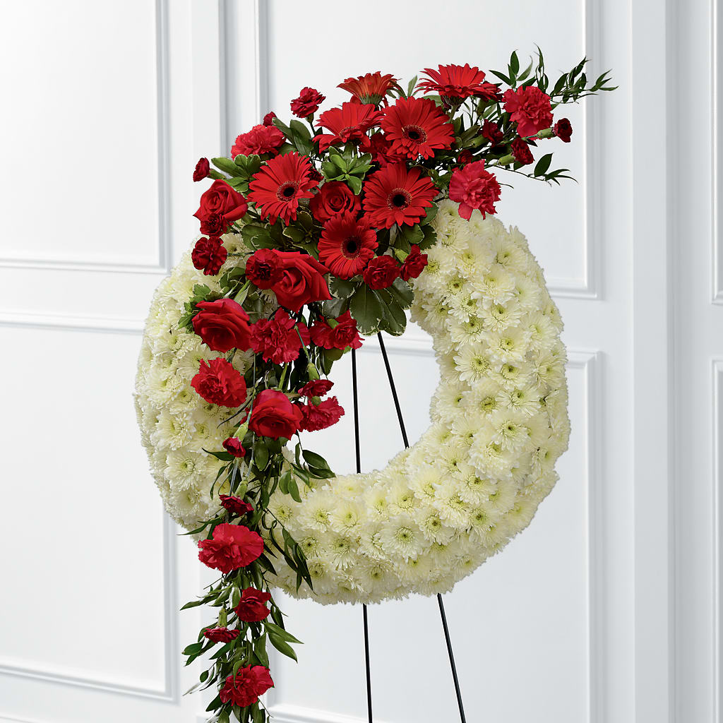 Graceful Tribute Wreath – The Gift Garden, Macon GA