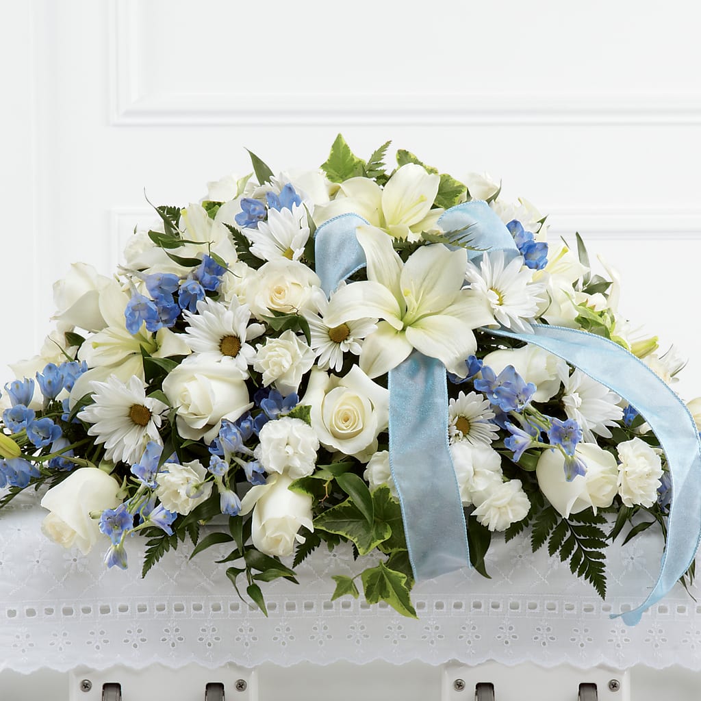 Tender Treasure Casket Spray – The Gift Garden, Macon GA