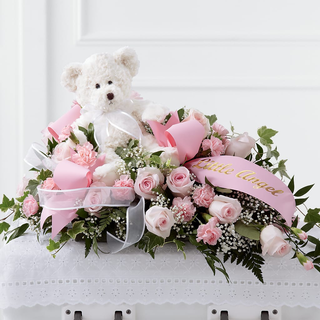 Touch of Sympathy Casket Spray – The Gift Garden, Macon GA