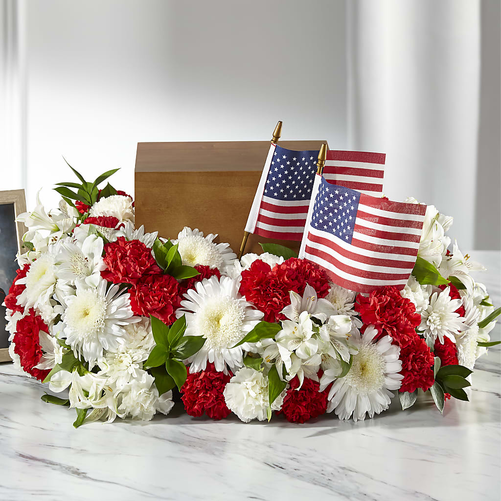 Spirit of Patriotism Cremation Adornment – The Gift Garden, Macon GA