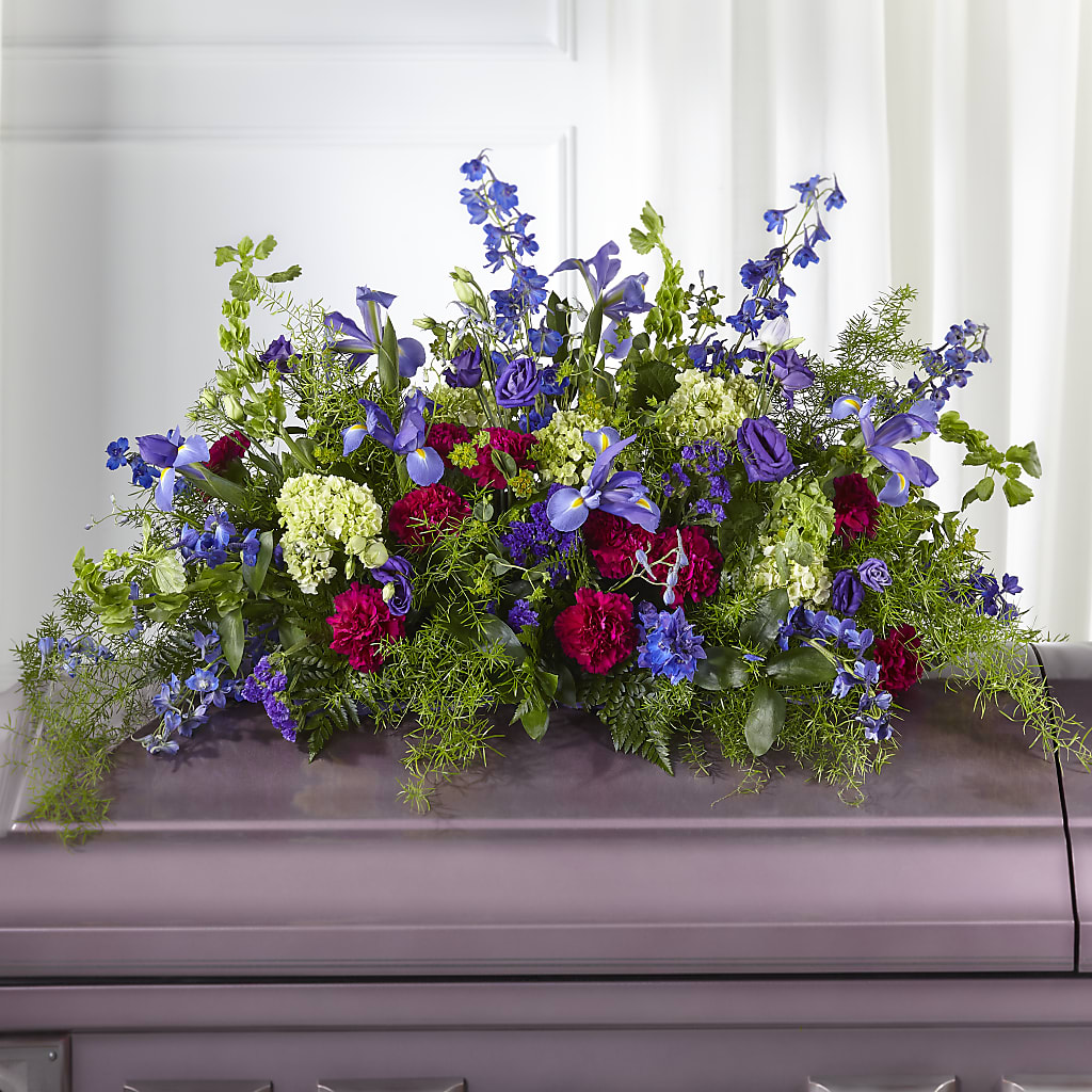 Always Treasured Casket Spray – The Gift Garden, Macon GA