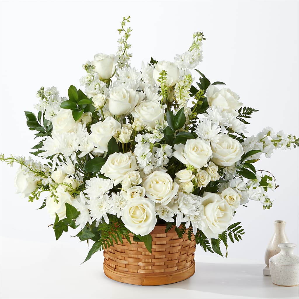 Heartfelt Condolences Arrangement – The Gift Garden, Macon GA