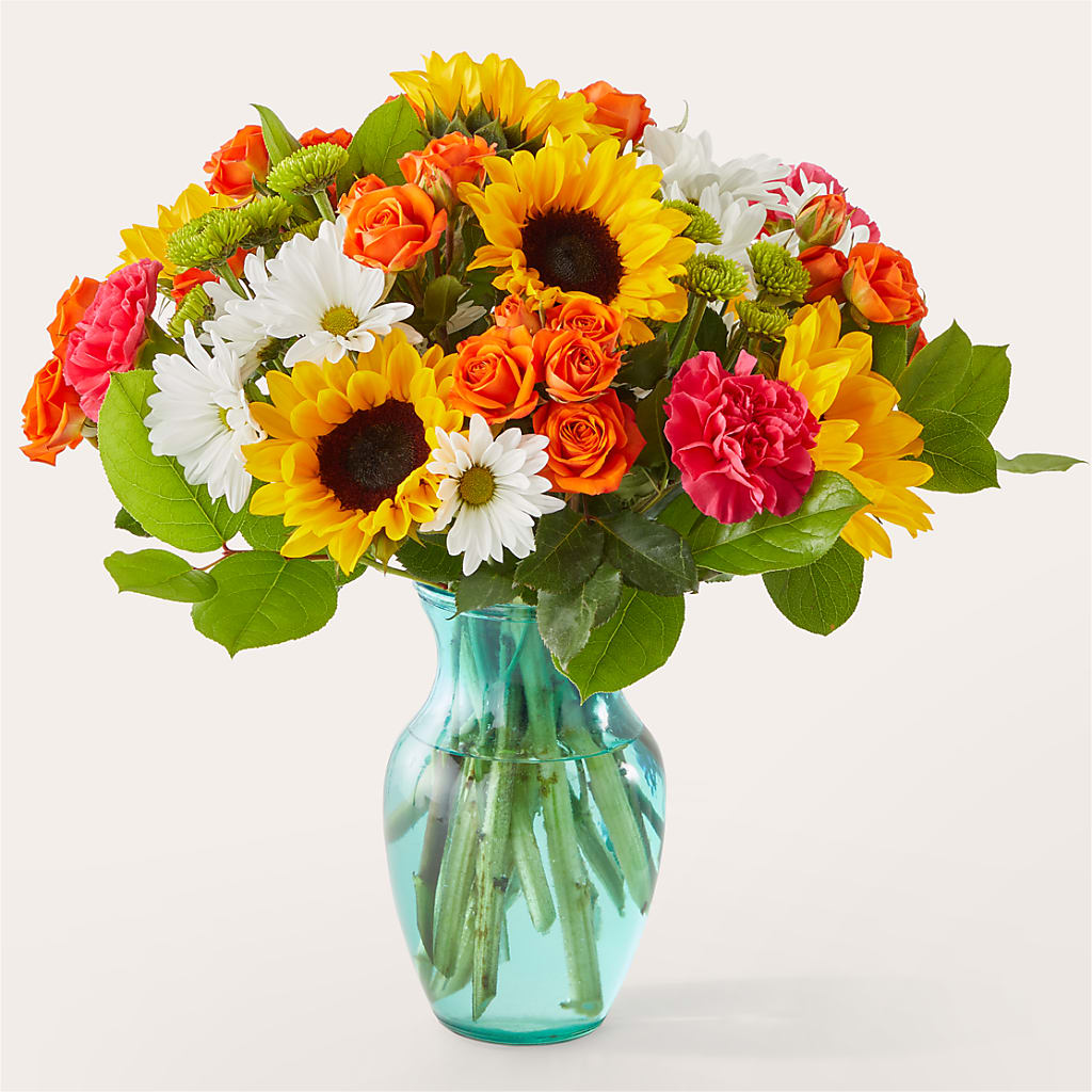 Sun-drenched Blooms Bouquet – The Gift Garden, Macon GA