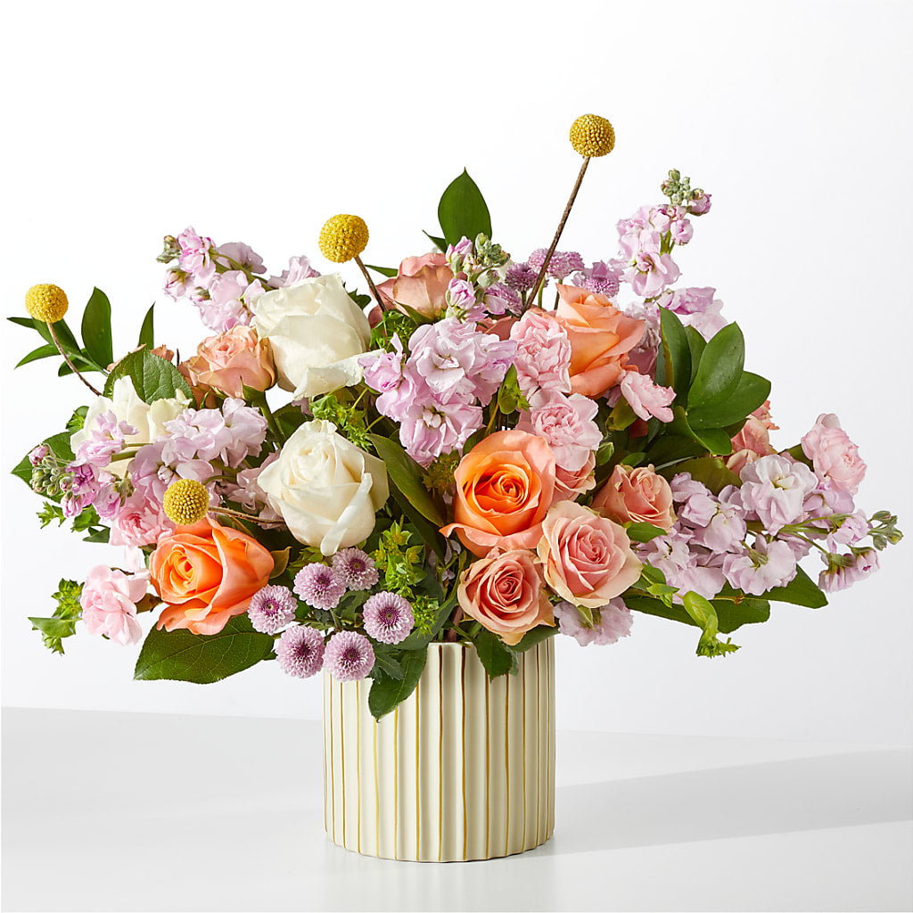 French Market Bouquet with Ivory Vase – The Gift Garden, Macon GA