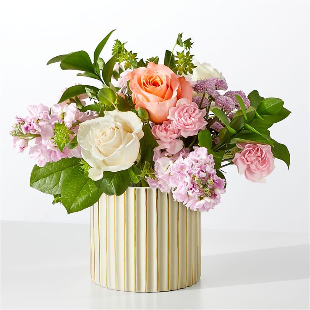 French Market Bouquet with Ivory Vase – The Gift Garden, Macon GA