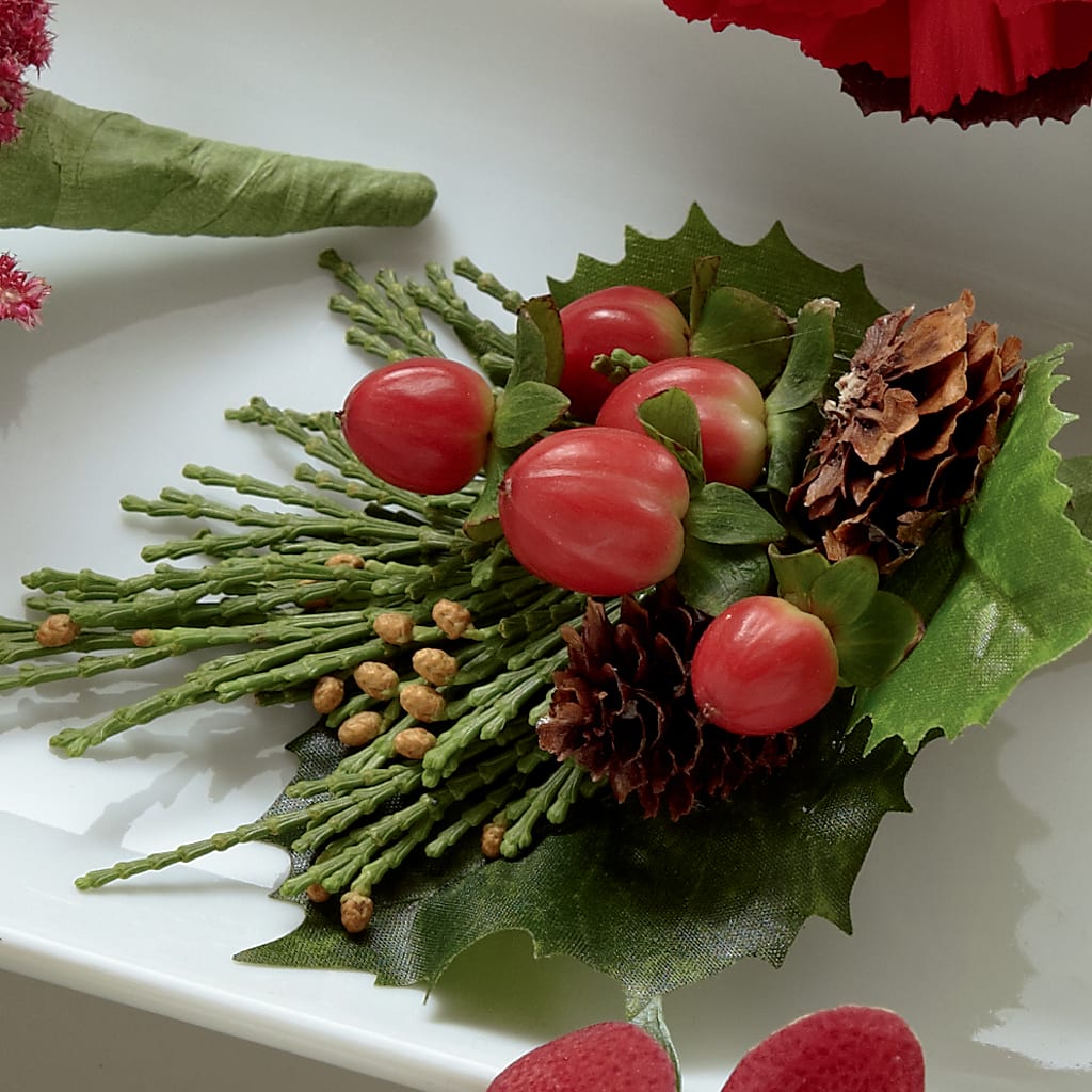 Red Berry Boutonniere – The Gift Garden, Macon GA