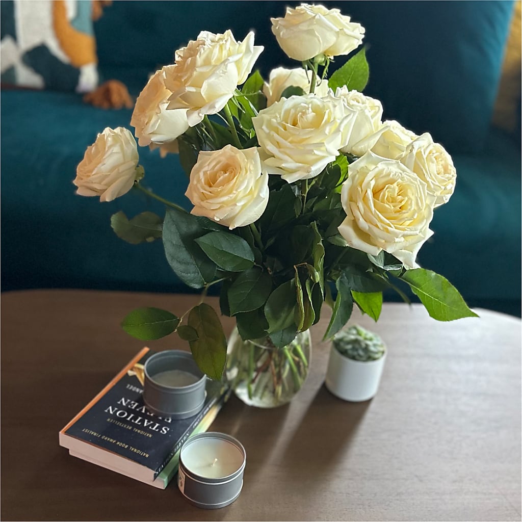 Long Stem Yellow Rose Bouquet –  The Gift Garden, Macon GA