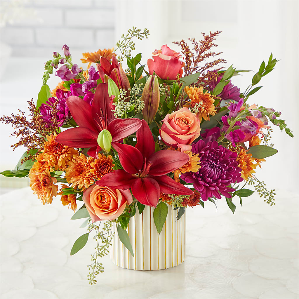 Burgundy Landscape Bouquet –  The Gift Garden, Macon GA