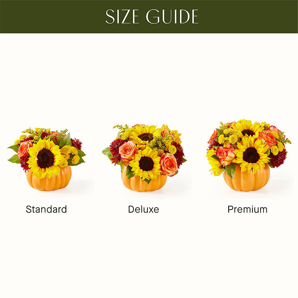 Golden Gourd Pumpkin Bouquet –  The Gift Garden, Macon GA