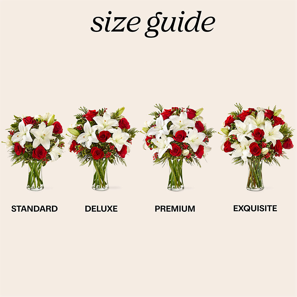 Sparkling Snowflakes Bouquet –  The Gift Garden, Macon GA