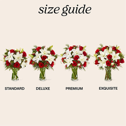 Sparkling Snowflakes Bouquet –  The Gift Garden, Macon GA