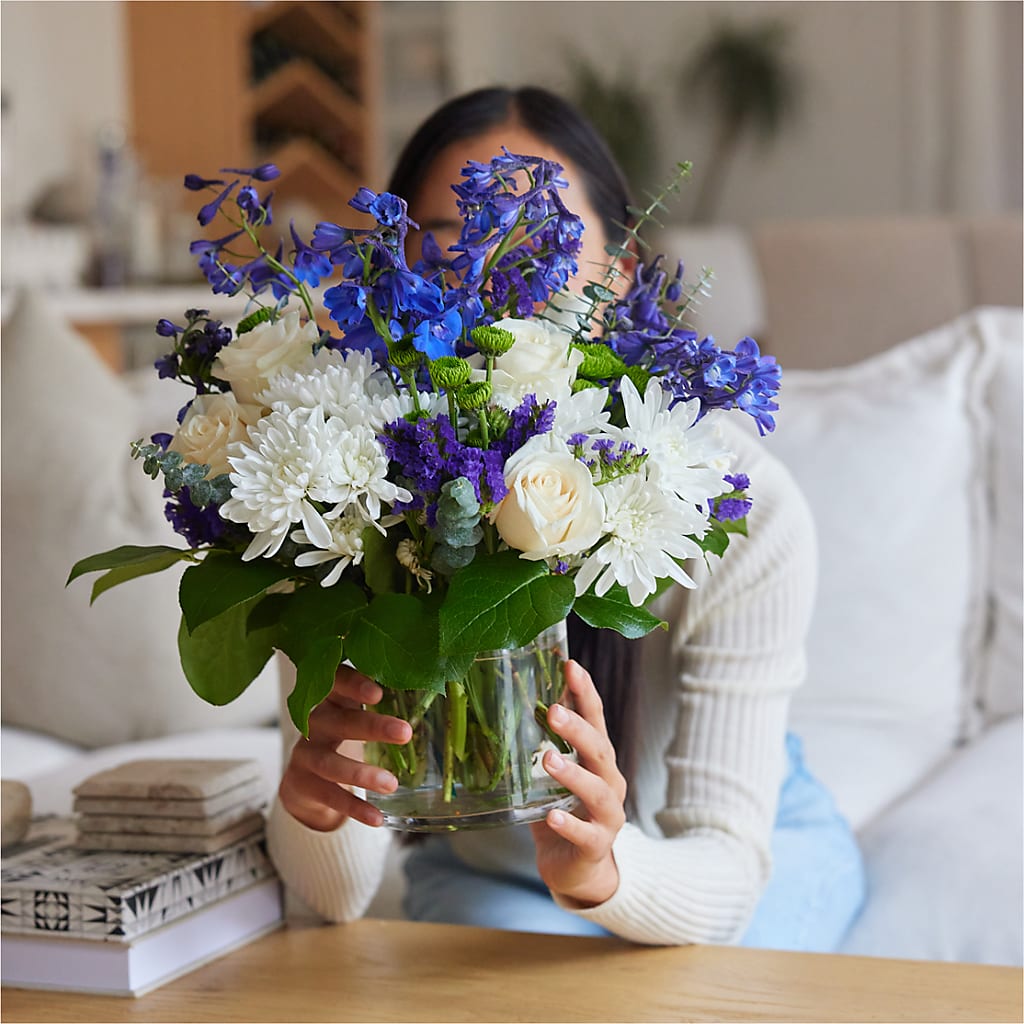Cerulean Waves Bouquet –  The Gift Garden, Macon GA