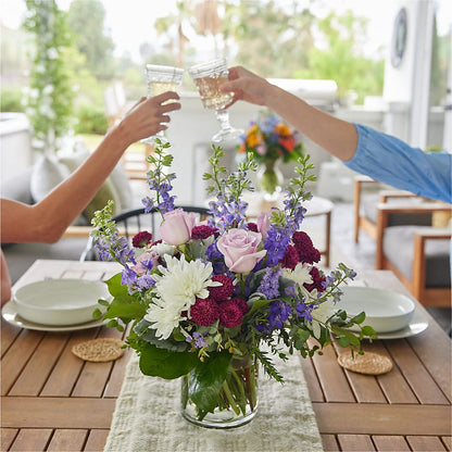 Violet Frost Bouquet –  The Gift Garden, Macon GA