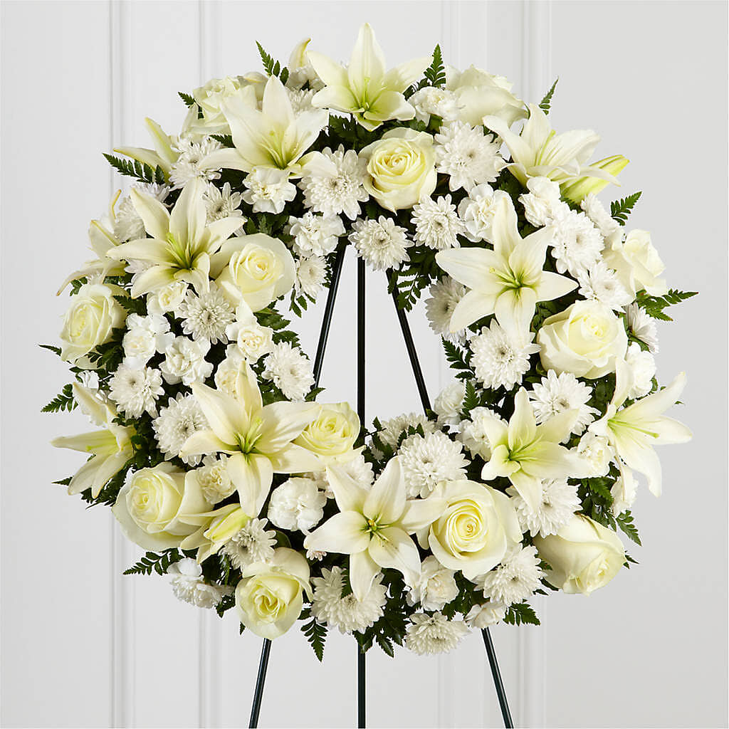 Treasured Tribute Wreath –  The Gift Garden, Macon GA