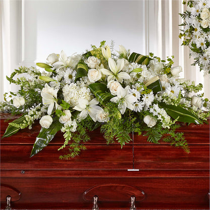Abundance Casket Spray –  The Gift Garden, Macon GA