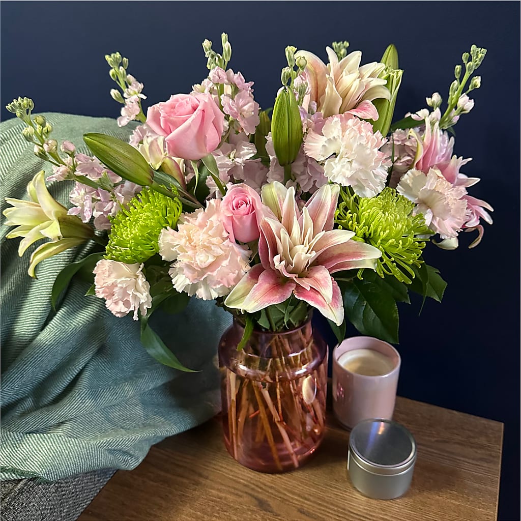 Pretty in Pink Bouquet –  The Gift Garden, Macon GA