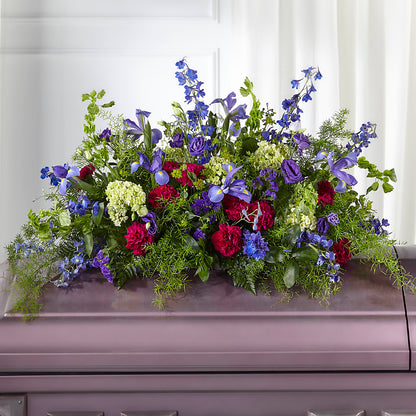 Always Treasured Casket Spray –  The Gift Garden, Macon GA