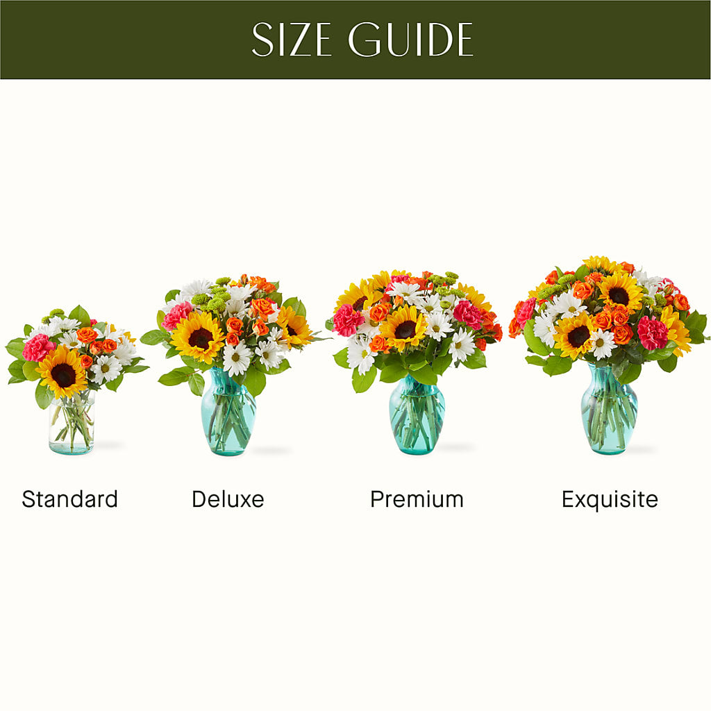 Sun-drenched Blooms Bouquet –  The Gift Garden, Macon GA