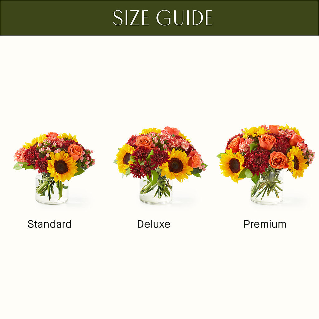September Sunset Bouquet –  The Gift Garden, Macon GA
