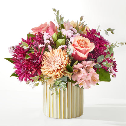 Berry Cobbler Bouquet with Ivory Vase –  The Gift Garden, Macon GA