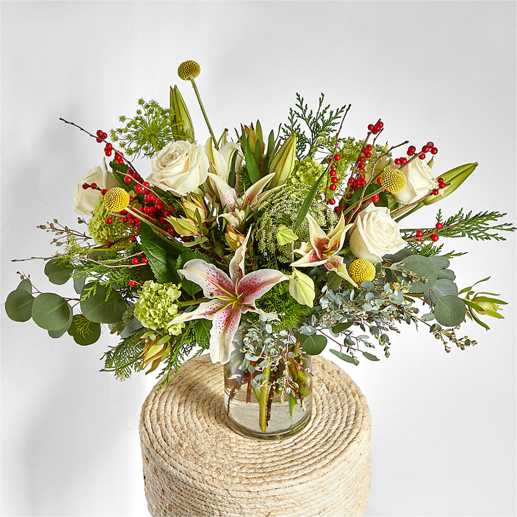 Berry & Bright Bouquet –  The Gift Garden, Macon GA