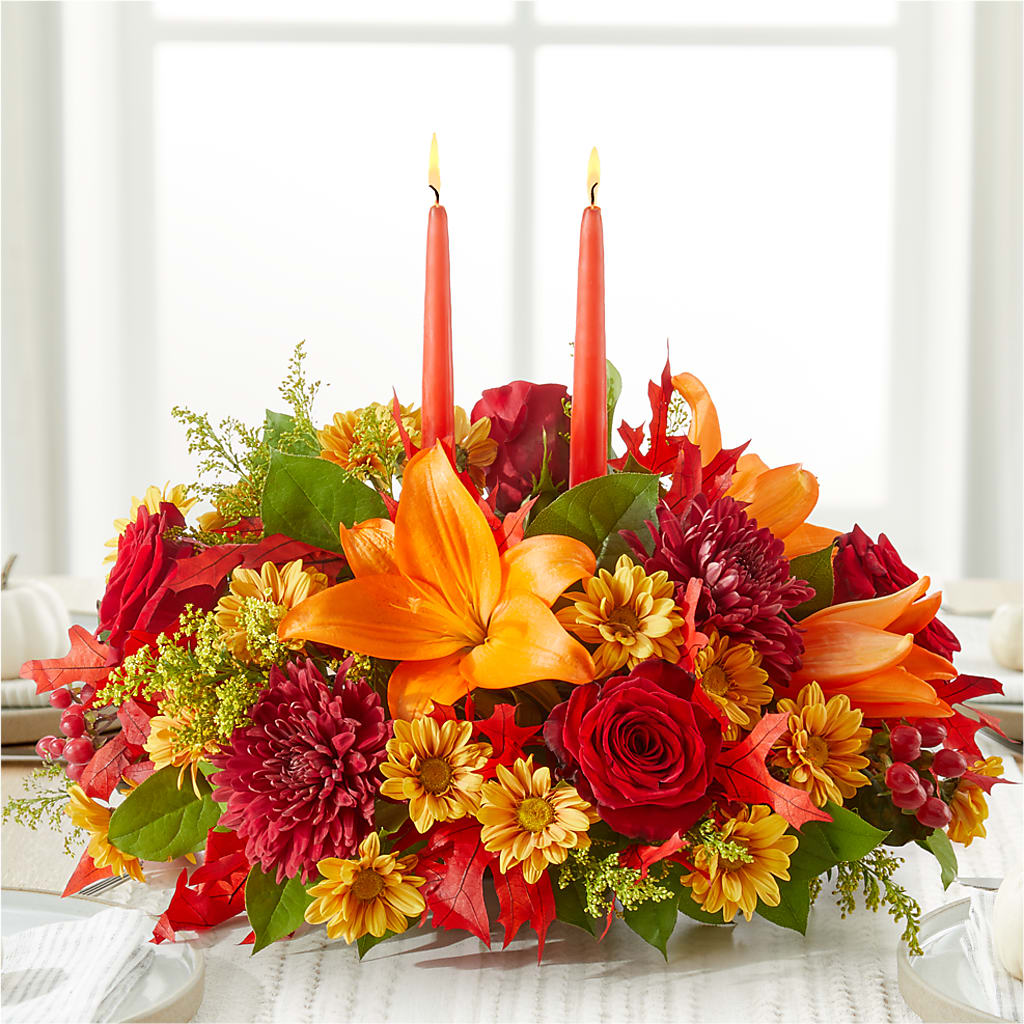 Autumn's Embrace Centerpiece –  The Gift Garden, Macon GA
