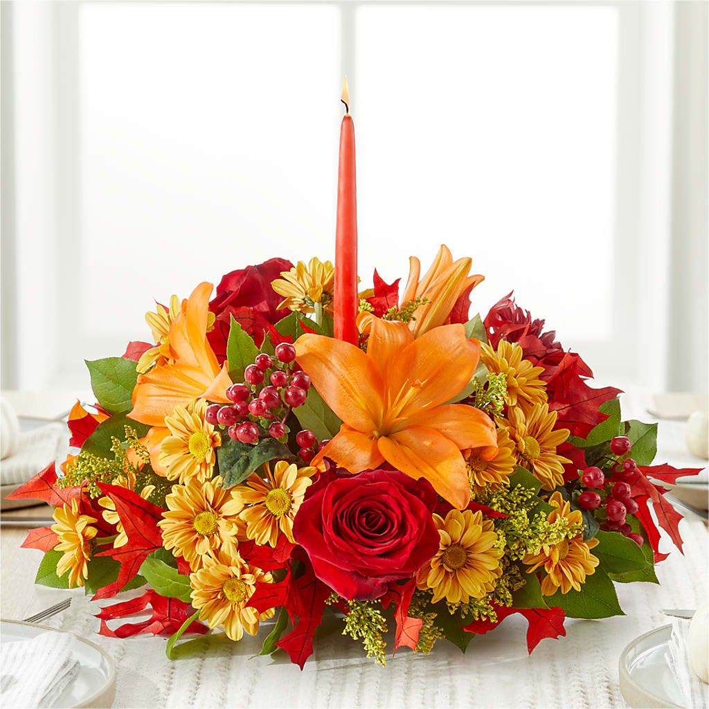 Autumn's Embrace Centerpiece –  The Gift Garden, Macon GA