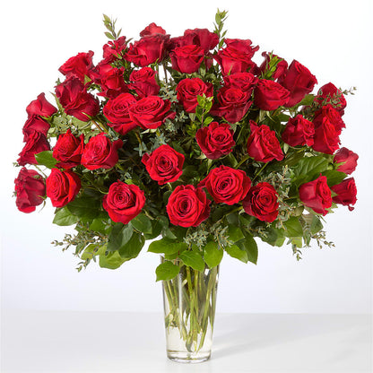 Forever Yours Fifty Stem Red Rose Bouquet –  The Gift Garden, Macon GA