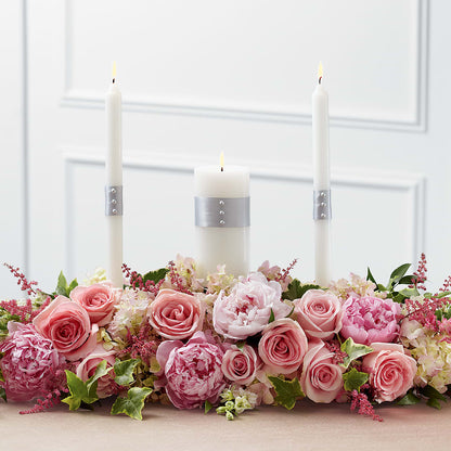 Worldwide Romance Unity Candle Arrangement –  The Gift Garden, Macon GA