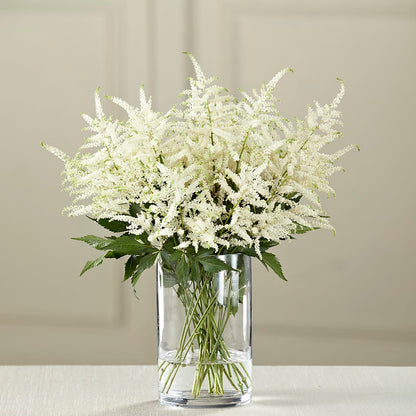 White Astilbe Bouquet –  The Gift Garden, Macon GA