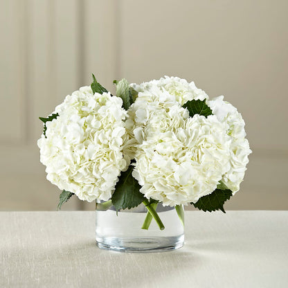 White Hydrangea Bouquet –  The Gift Garden, Macon GA